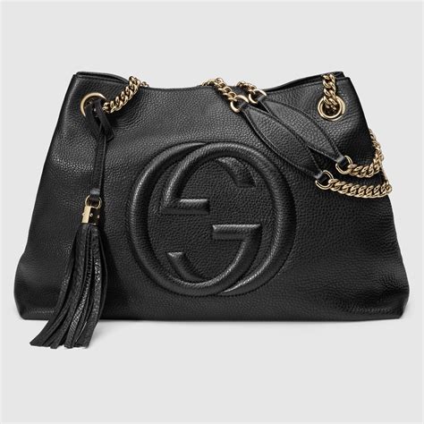 gucci soho large leather shoulder bag|gucci soho small leather bag.